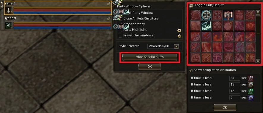 buffs l2