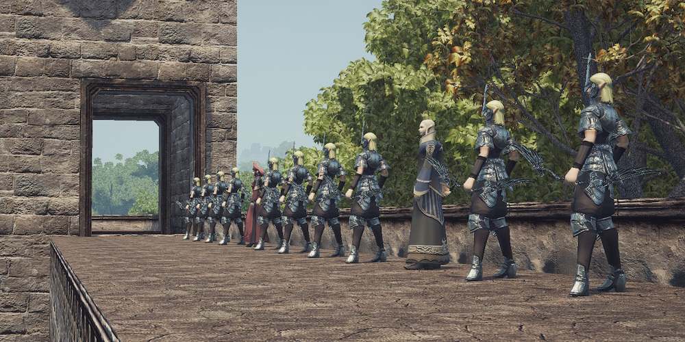 Castle wall Guard l2