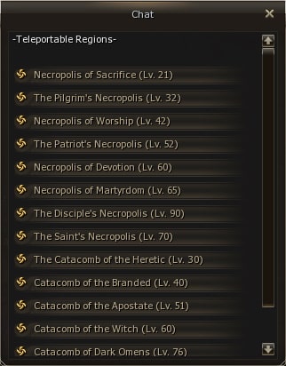 Клубный телепорт — Катакомбы и некрополи